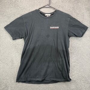 Goldschlager Cinnamon Schnapps Promo Graphic T-Shirt Mens Large Black Tangerine